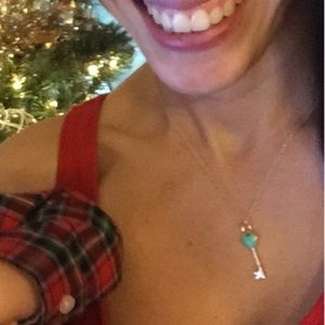 Tiffany & Co Heart Key Necklace